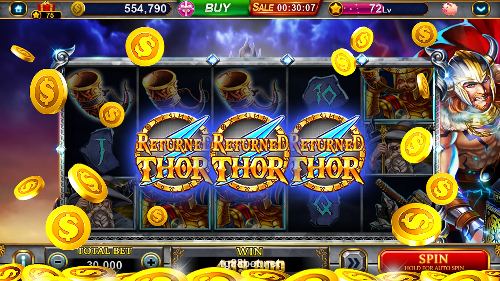 Ứng dụng di động tg88bet trên điện thoại